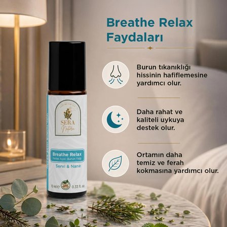 Breathe Relax Nefes Açıcı Burun Yağı   10 Ml.