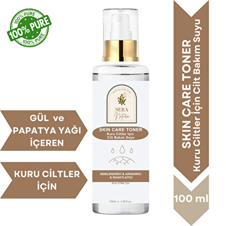 Skin Care Toner - Kuru Ciltler İçin Cilt Bakım Suyu