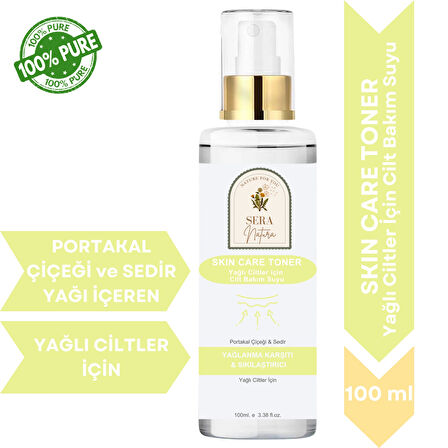 Skin Care Toner - Yağlı Ciltler İçin Cilt Bakım Suyu