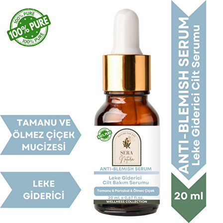 ANTI-BLEMISH SERUM Leke Giderici Cilt Bakım Serumu