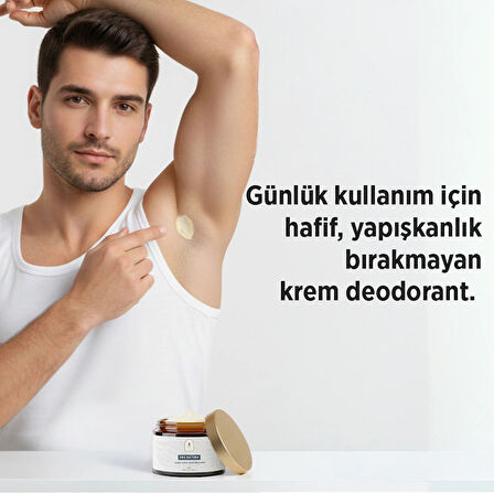 DeoNatura Unisex Doğal Krem Deodorant 50 ml