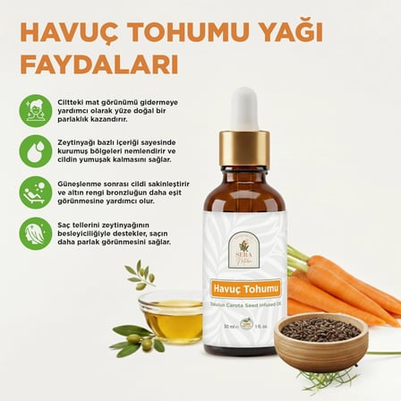Havuç Tohumu Yağı 30 Ml  