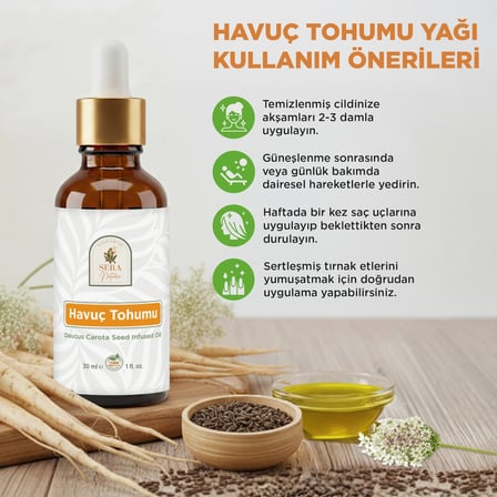 Havuç Tohumu Yağı 30 Ml  