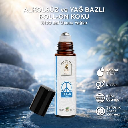 Peace Huzur Yağ Bazlı Roll-On Koku 10 ml