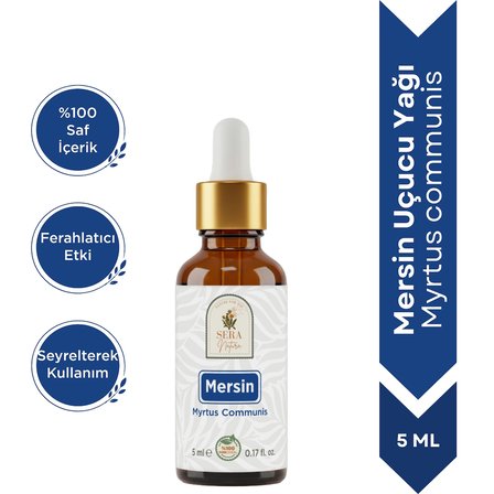 Mersin Uçucu Yağı 5 Ml  