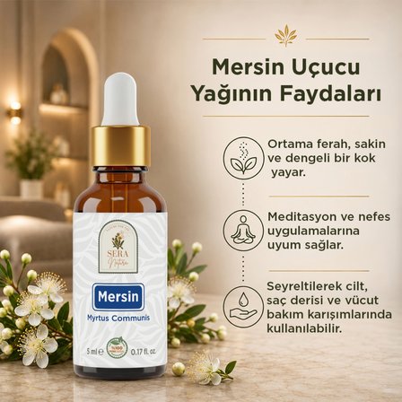 Mersin Uçucu Yağı 5 Ml  