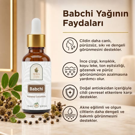 babchi yağı 10 ml   ve doğal
