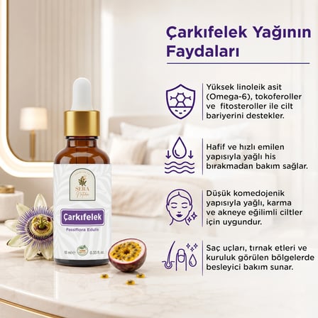 çarkıfelek yağı 10 ml   ve doğal