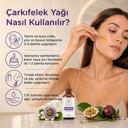 çarkıfelek yağı 10 ml   ve doğal