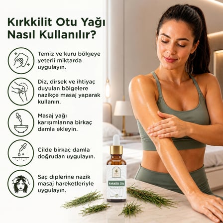 Kırkkilit Otu Atkuyruğu Yağı 30 Ml   Ve Doğal