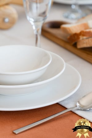 Hayal 18 Parça 6 Kişilik Porselen Yemek Takımı