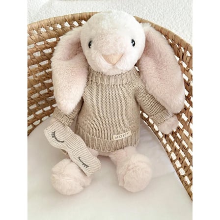 Moisy Knitzy Uyku Arkadaşı Peluş Tavşan 34 cm - Krem