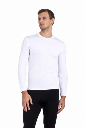 UNİSEX Uzun Kollu Outdoor Tişört 30 Faktör UV Korumalı Nefes Alan Micro Polyester Spor Üst