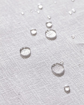 Brume Masa Örtüsü - Beyaz - 160x300 cm