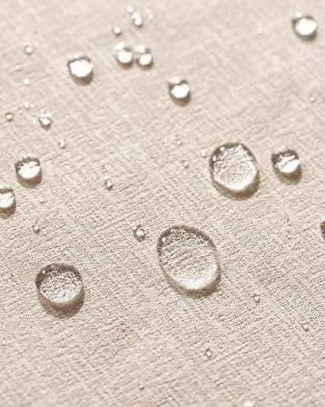 Madame Coco Brume Leke Tutmaz Masa Örtüsü - Ekru - 160x300 cm