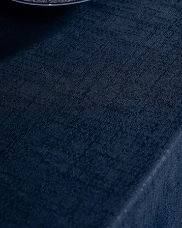 Livron  Masa Örtüsü - Lacivert - 160x300 cm