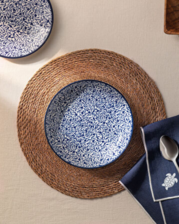 Rêve Bleu La Graine  Yemek Tabağı 21 cm