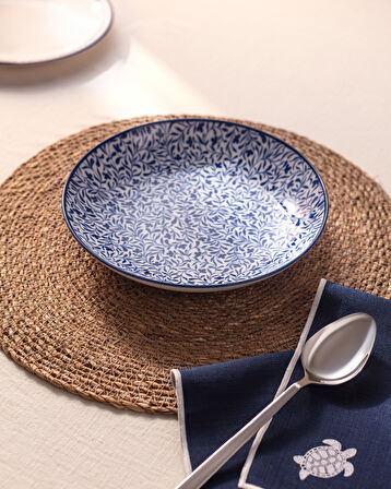 Rêve Bleu La Graine  Yemek Tabağı 21 cm