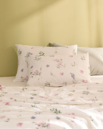 Evonna King Size Ecocell Baskılı Pike Takımı