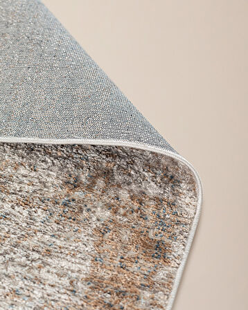 Moneau Halı - Gri - 80x300 cm