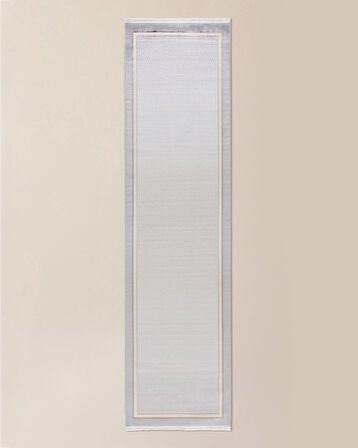 Mandel Halı - Krem - 80x300 cm