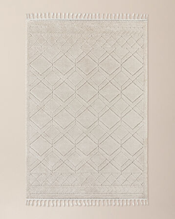 Clarice Halı - Bej - 120x180 cm