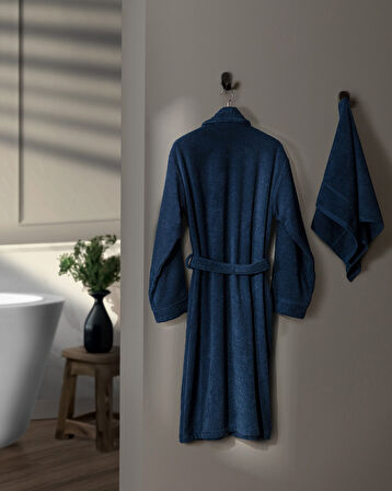 Avril Şalyaka Unisex Bornoz Set