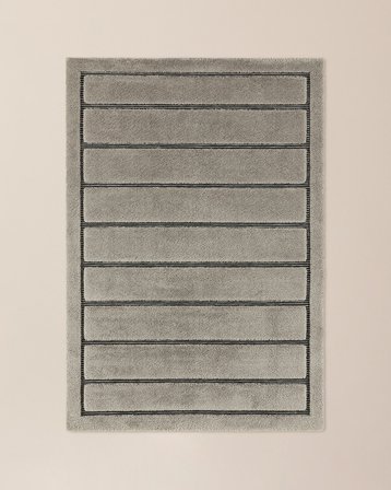 Foıson Halı - Gri - 200x300 cm