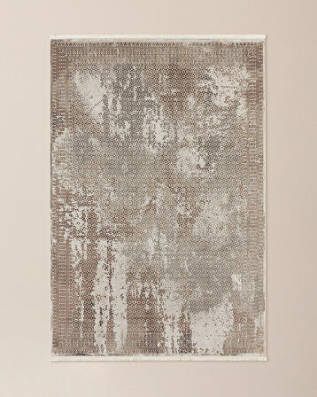 Lalace Halı - Krem- 120x180 cm