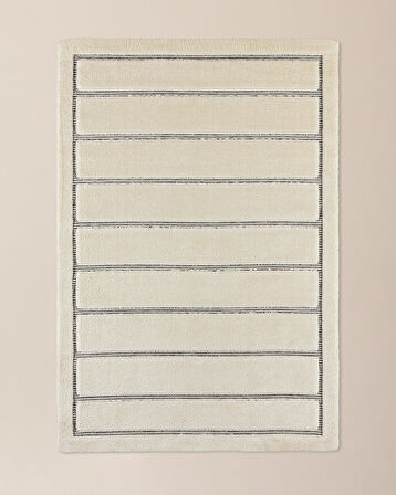 Foıson Halı - Krem - 80x300 cm