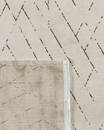 Burcet Halı - Bej - 80x300 cm
