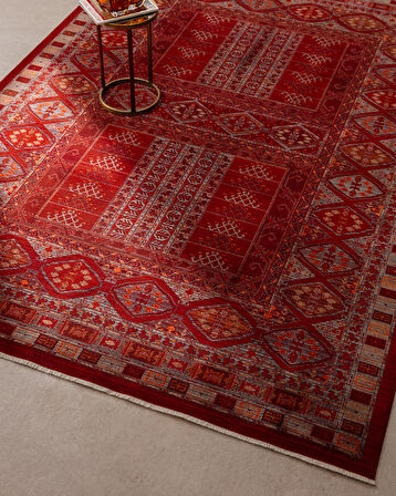 Clamecy Halı - Kırmızı - 200x300 cm