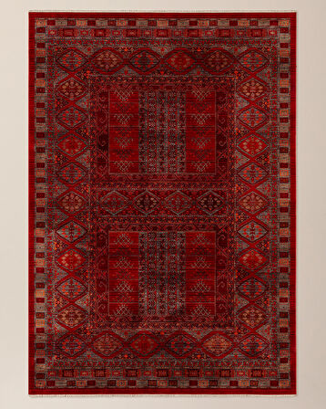 Clamecy Halı - Kırmızı - 200x300 cm