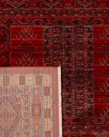 Clamecy Halı - Kırmızı - 200x300 cm