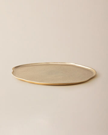 Helene Dekoratif Tabak - 40 cm - Gold