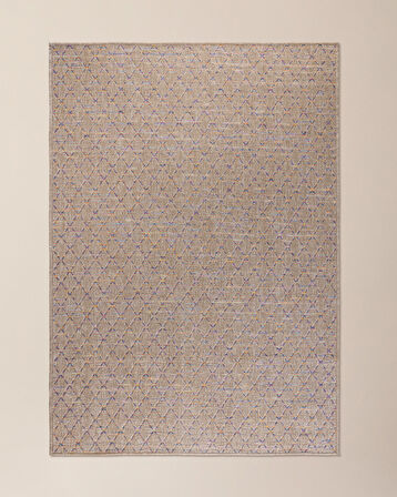 Dimanche Halı - Renkli - 200x300 cm