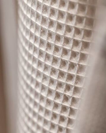 Blois %100 Pamuk Unisex Bornoz - Bej - Lüks Koleksiyon