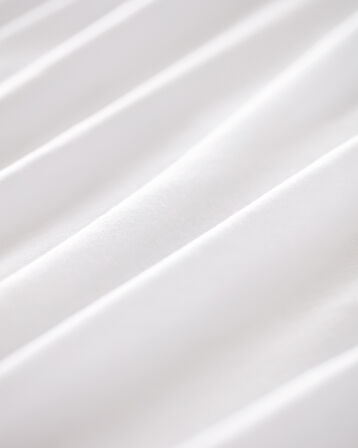 Belle King Size Lastikli Bambu Çarşaf - Beyaz