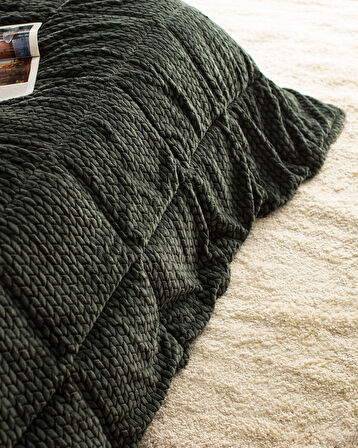 Vincent Tek Kişilik Wellsoft Comforter Set - Yeşil