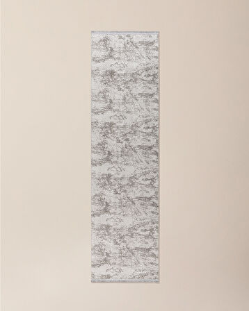 Eze Halı - Gri - 80x300 cm