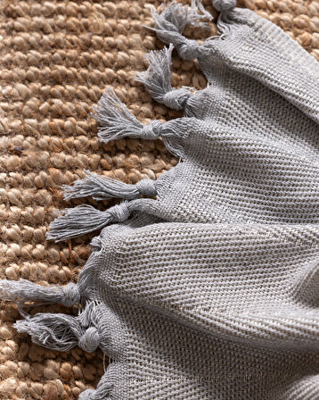 Ranier Koltuk Şalı - Gri