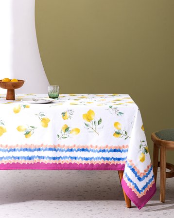 Limoges Masa Örtüsü - 150x250 cm - Sarı