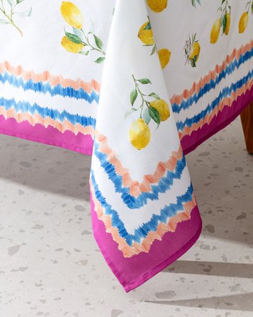 Limoges Masa Örtüsü - 150x250 cm - Sarı