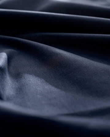 Manon King Size %100 Pamuk Ranforce Lastiksiz Çarşaf - Lacivert