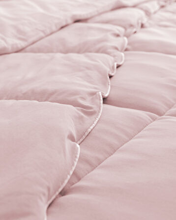 İlus Bambu King Size Comforter Set - Pudra
