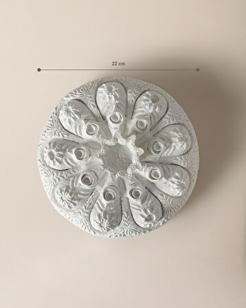 Marina Duvar Aksesuarı - Beyaz