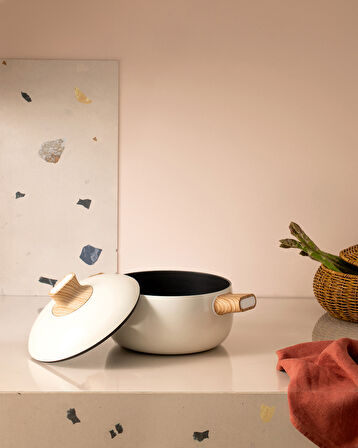 Manon Tencere - Beyaz - 22 cm