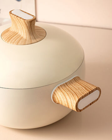 Manon Tencere - Beyaz - 22 cm