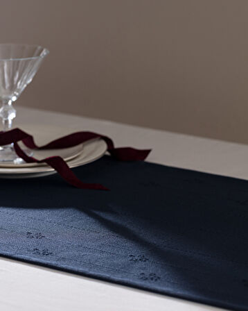 Ancella Runner - Lacivert - 45x160 cm