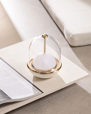 Bonni Dokunmatik Abajur - 11 cm - Gold